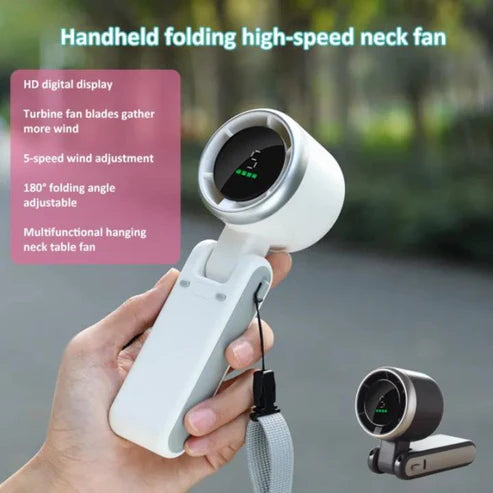 Handheld 5000mAh Mini Turbo Fan